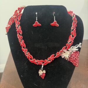 Red Hat Necklace set 104