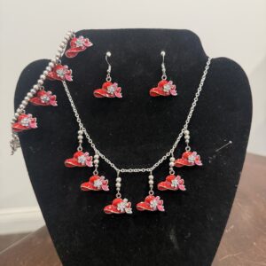 Red Hat Necklace set 131