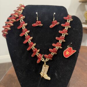 Red Hat Necklace set 136