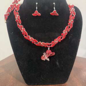 Red Hat Necklace set 142