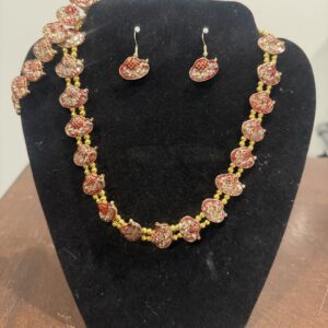 Red Hat Necklace set 145