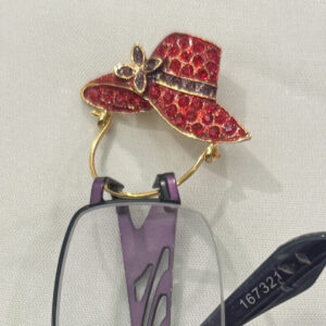 Red Hat Broach Glasses holder