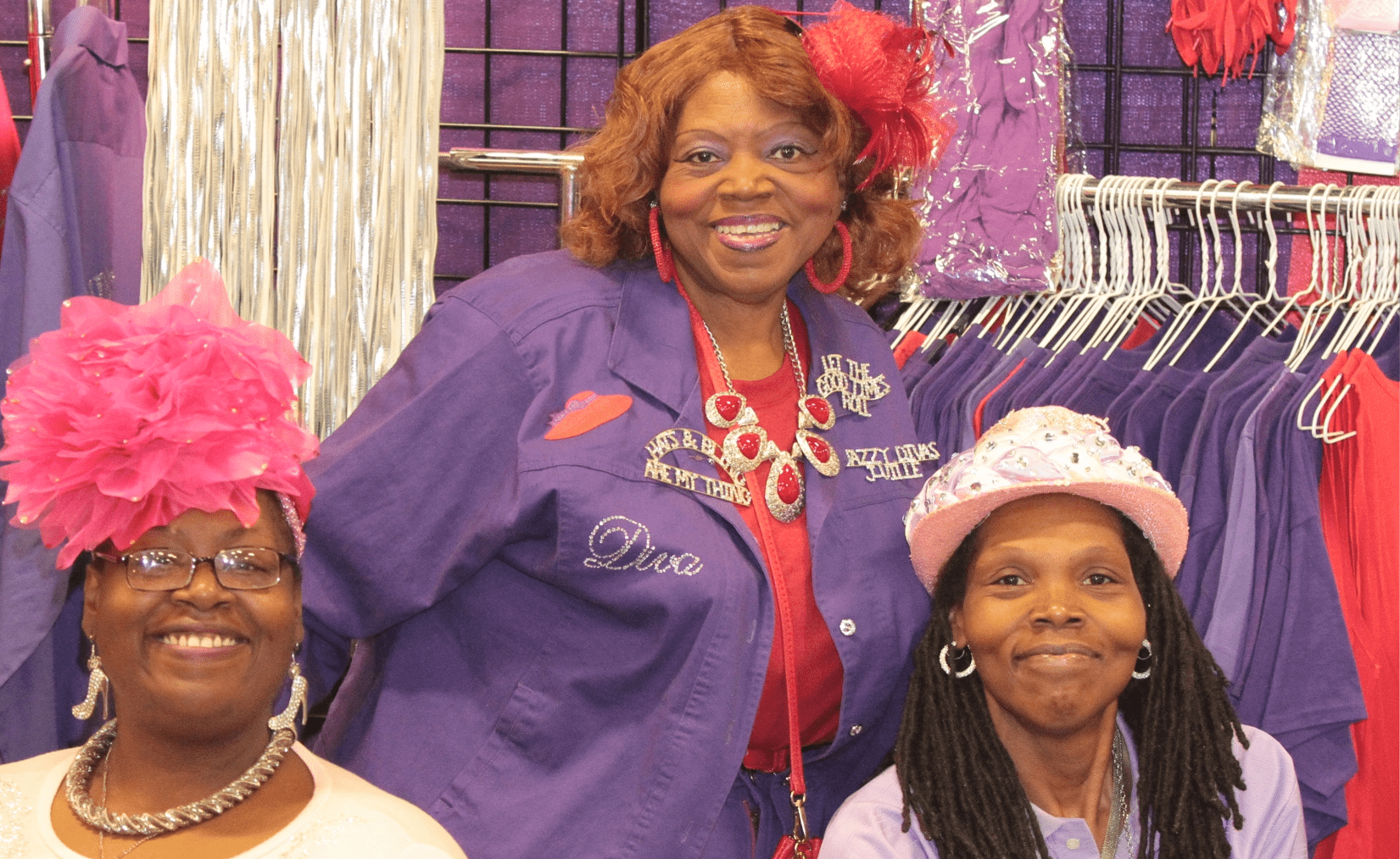 Red Hat Society Members at General Session