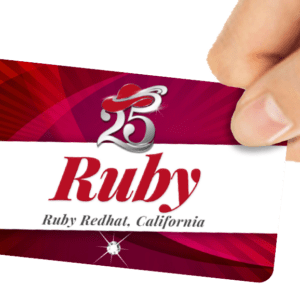 25th Anniversary Membership Card