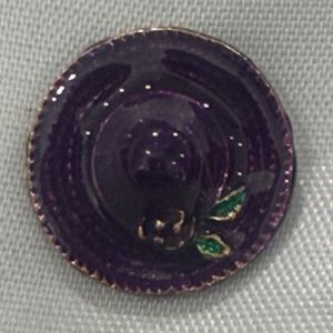 Purple Hat pin