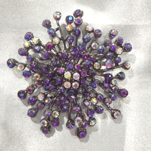 Purple Sparkle Broach